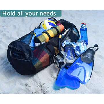 Bulex XXL Mesh Duffle Bag for All Your Gear