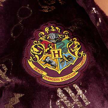 Harry Potter Womens' Robe Purple Large