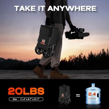 Navatiee Collapsible Folding Wagon for Easy Transport