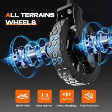 Navatiee Collapsible Folding Wagon for Easy Transport