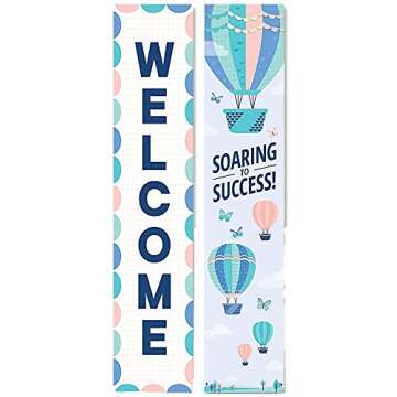 CTP Calm and Cool Double-Sided Welcome Banner for Classrooms