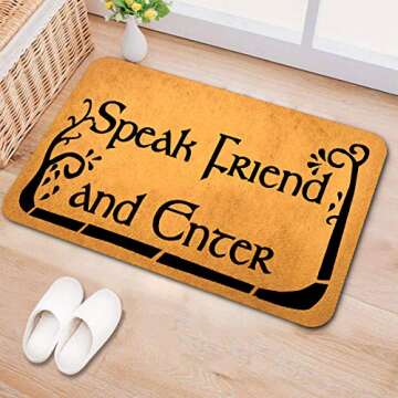 Funny DEW XIA Welcome Mats for All Occasions