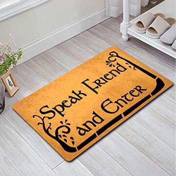 Funny DEW XIA Welcome Mats for All Occasions