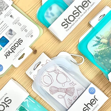 Stasher Rose Quartz + Lavender Pouch Bundle for All