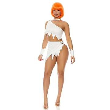 Forplay Women's A Bedrock Babe Sexy Cartoon Costume