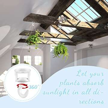 Hotop Ceiling Hooks for Hanging Plants and Decor