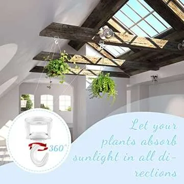 Hotop Ceiling Hooks for Hanging Plants and Decor