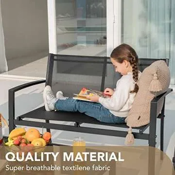 Devoko 4 Pieces Patio Set Perfect for Outdoor Spaces