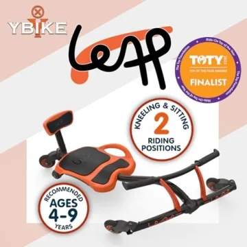 YBIKE Leap Ride On Toy for Kids Ages 4 to 9