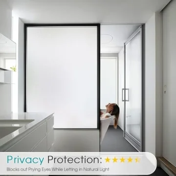 Coavas Window Privacy Film - Easy UV Blocking Solution for Homes