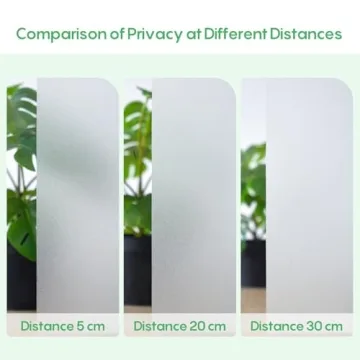 Coavas Window Privacy Film - Easy UV Blocking Solution for Homes