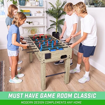 GoSports 48 Inch Foosball Table - Fun for All Ages