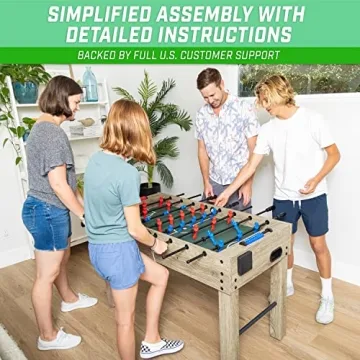 GoSports 48 Inch Foosball Table - Fun for All Ages