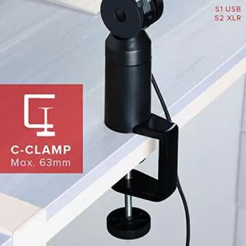 THRONMAX Adjustable Microphone Boom Arm Stand for Streamers