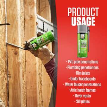 Great Stuff Pestblock Foam Sealant for DIY Projects