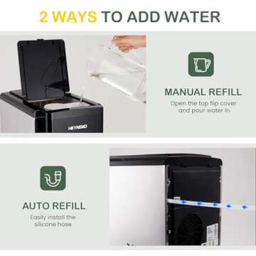 Nugget Ice Maker - Fast, Compact & Convenient Ice Solution