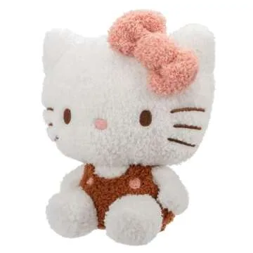 Hello Kitty and Friends 8" Velveteen Plush - Officially Licensed Sanrio - Cute Soft Doll Stuffed Animal Toy Figure - Easter Basket Stuffer Gift for Kids, Boys, Girls - 2+
