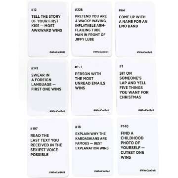 Who Can Do It - Challenge Your Friends with Fun!