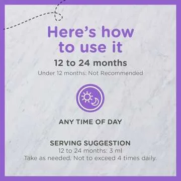 Zarbee's Baby Cough Syrup + Immune with Honey, Natural Grape Flavor, 2 Fl Oz