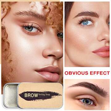 Eyebrow Soap Kit for Natural and Long Lasting Brows