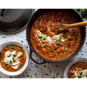 Lodge 5 Quart Pre-Seasoned Cast Iron Dutch Oven