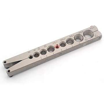 HANSUM Brake Line Flaring Tool Kit Swaging HVAC Pipe Expander Repair Eccentric Cone Refrigeration fo...