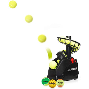 SCIFANTA Portable Tennis Ball Tosser | Ideal for Beginners and Coaches