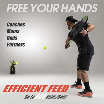 SCIFANTA Portable Tennis Ball Tosser for Self-Play