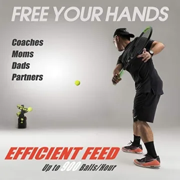 SCIFANTA Portable Tennis Ball Tosser for Self-Play