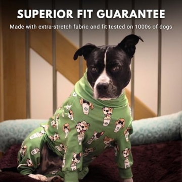 Spark Paws Ultra-Soft Dog Pajamas for Recovery and Comfort