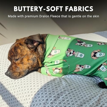 Spark Paws Ultra-Soft Dog Pajamas for Recovery and Comfort