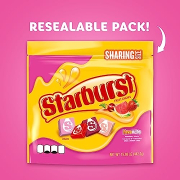 STARBURST FaveREDS Chewy Candy Sharing Size 15.6 oz