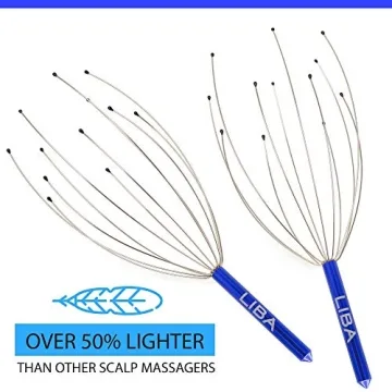 LiBa Scalp Massager Tool 2-Pack for Rejuvenating Massage