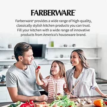 Farberware Extra-Large Plastic Cutting Board, Dishwasher- Safe Poly Chopping Board for Kitchen Meal ...