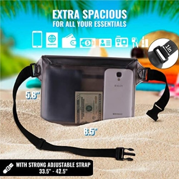 Waterproof Fanny Pack for Phone & Passport - AiRunTech