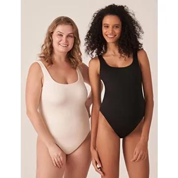 POSHDIVAH Women's Maternity Bodysuit for Comfortable Support