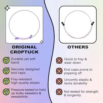 Croptuck (Black, Large (18-24)