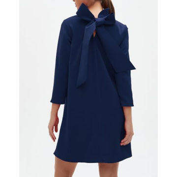 Kedera Women's Bow Tie Dress - Elegant and Versatile