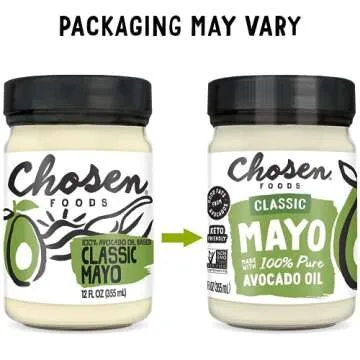 Chosen Foods Avocado Oil-Based Mayo - Healthy & Delicious