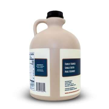64 oz Grade A Vermont Maple Syrup - Pure Organic Syrup for All