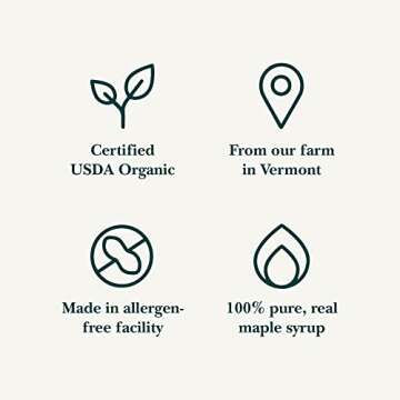 Organic Vermont Maple Syrup - Grade A Amber Delight