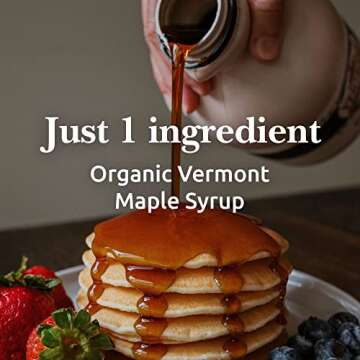 Organic Vermont Maple Syrup - Grade A Amber Delight