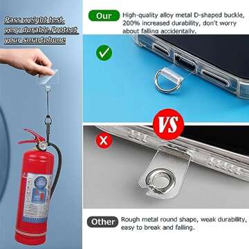 Turkalla Phone Chain Crossbody Pearl Strap, Pearl Beaded Chain Shoulder Crossbody Lanyard with Phone Tether Patches Compatible with Most Phones Bag Purse