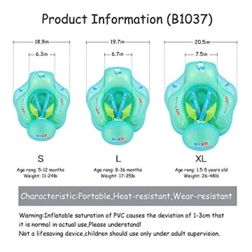 Relaxing Baby Anti-Slip Inflatable Swimming Float for Kids