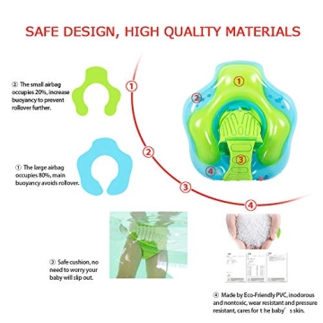 Relaxing Baby Anti-Slip Inflatable Swimming Float for Kids