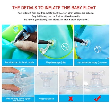 Relaxing Baby Anti-Slip Inflatable Swimming Float for Kids
