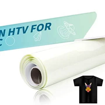 HTVRONT Sublimation HTV for Dark Fabric/Light Fabric - Glossy Vinyl for Creative Projects