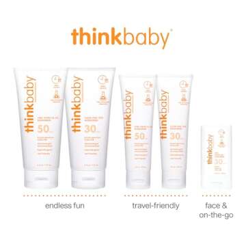 Thinkbaby SPF 30 Mineral Sunscreen - Safe for Infants