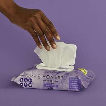 Sanitize Anywhere: Honest Aloe Wipes, 150 Count