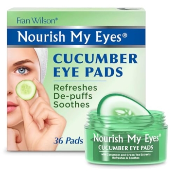 Fran Wilson Nourish My Eyes Eye Pads - Soothe Tired Eyes, Reduce Puffiness & Dark Circles, hydrates ...